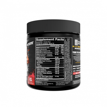 33501USMUTANTMADNESSFruitPunchFlavor270g 9.52oz v2.01 br NS L3