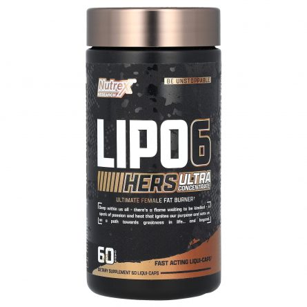Lipo 6 Black Hers - Quemador de Grasa NutreX
