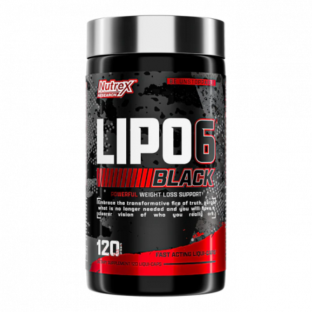Lipo 6 Black - Quemador de Grasa NutreX