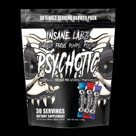 Psychotic Black Variety Pack - Pre-Entreno Insane Labz