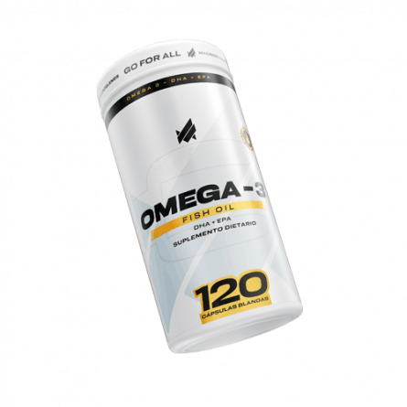Render omega 3 isometrico