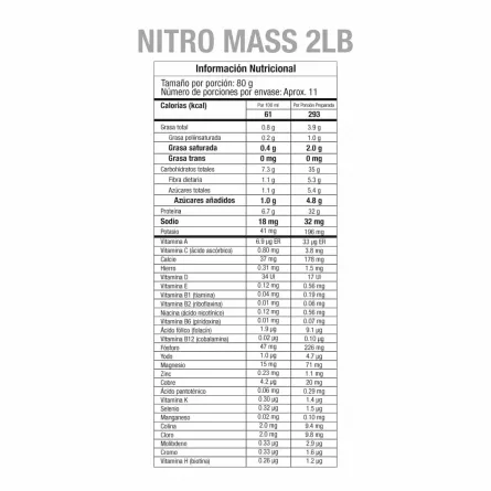 TN NITRO MASS 2 LB 1 1