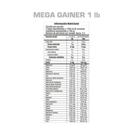 TablaNutricional Megagainer 1lb 1024x1024 1