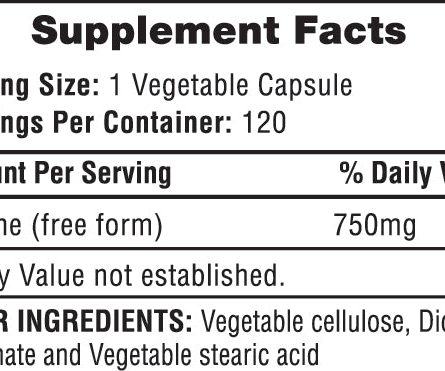 Taurine120ctSupplementFacts a0f45bea 5302 4bda b67f 630985c4820e 598x371