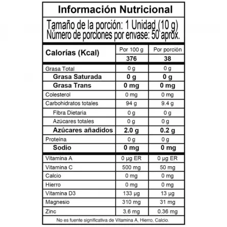 Vitamina C Libre de Gluten de IMN Nutrition Sabor Naranja en Bogota
