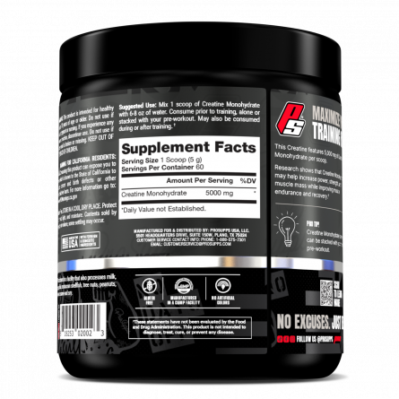 creatine monohydrate side3