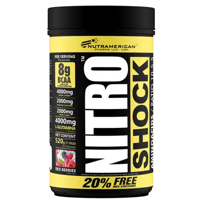 Upn Nitro Shok - Pre-Entreno Nutramerican Pharma