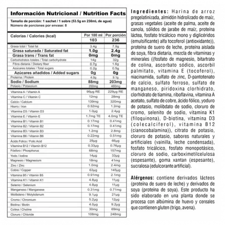 tabla nutrabalance nutramerican pharma big