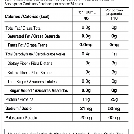 tabla nutricional pro beef isolate 5lb vitanas scaled 1