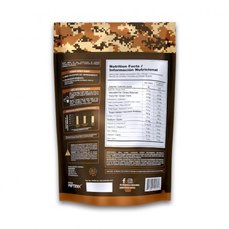 whey army 2lb vainilla irlandesa posterior vitanas