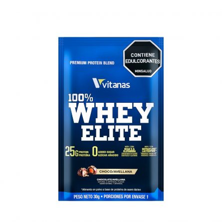 whey elite sachet chocoavellana vitanas tiendas enforma